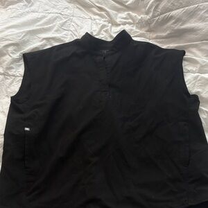Figs Black Technical Collection Top